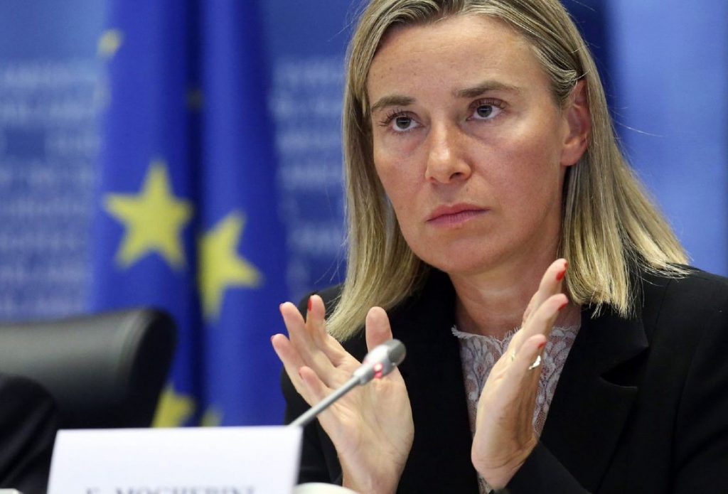 payantitr: Foreign Policy Chief Federica Mogherini