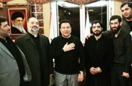 عکس جنجالی مداح مشهور با حسین هدایتی  + تصویر