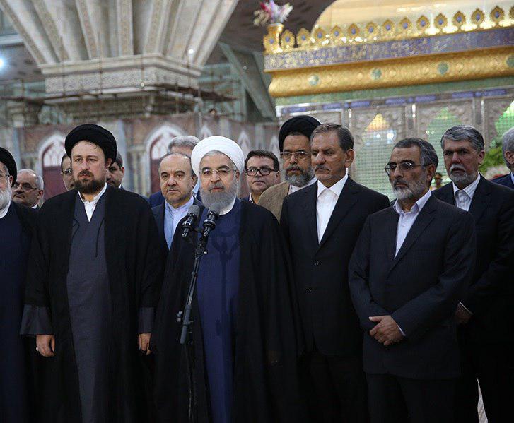 پایان تیتر: تجدید میثاق روحانی و هیات دولت