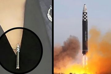 اولین عکس از همسر کیم جونگ / گردنبند اتمی زن رهبر کره شمالی را ببینید + عکس