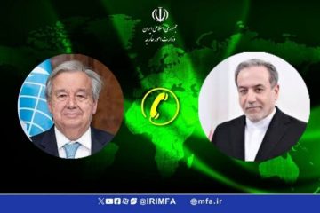 نگرانی های مشترک دبیرکل سازمان ملل و وزیرخارجه ایران/عراقچی و گوترش برتوقف جنگ تاکید کردند