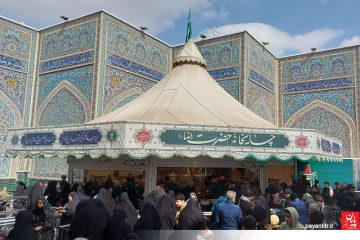 چایخانه حضرتی، پذیرایی از زائران ثامن الحجج