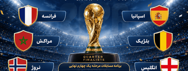 چهره ۸ تیم مرحله چهارم نهایی مشخص شد/ برنامه دیدارهای حساس جام